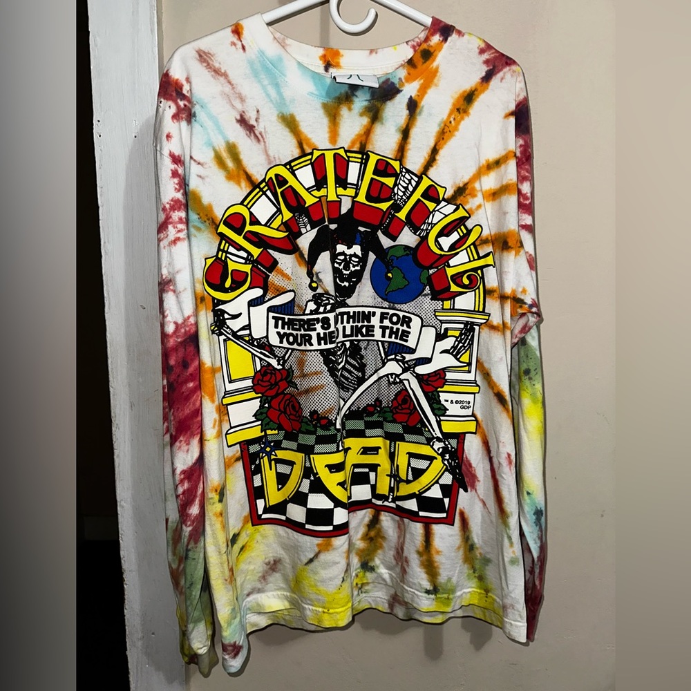 Online Ceramics Grateful Dead Long Sleeve Tie Dye